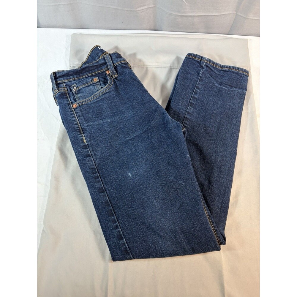Levis Denizen 232 Slim Straight Jeans Dark Wash Mens Size 30x30
